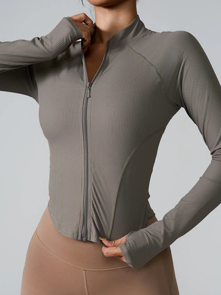 Activewear Zipper Jacket for Women