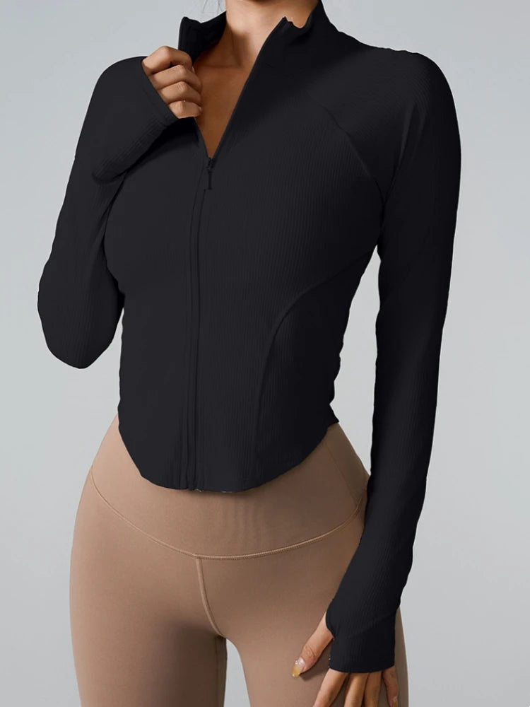 Activewear Zipper Jacket for Women