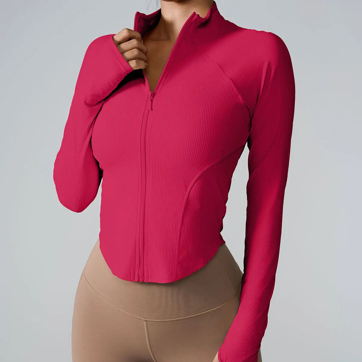 Activewear Zipper Jacket for Women
