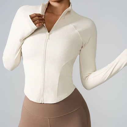 Activewear Zipper Jacket for Women