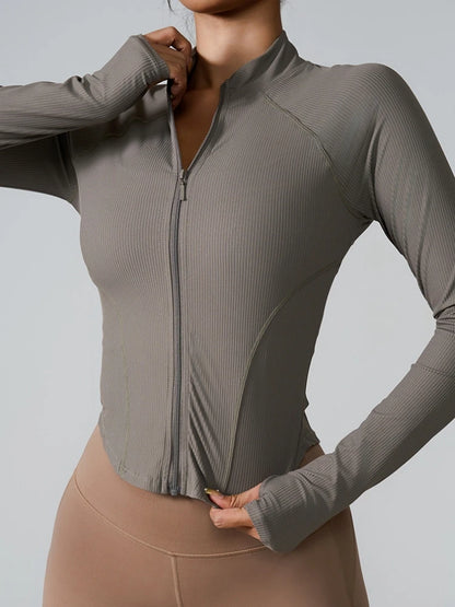 Activewear Zipper Jacket for Women